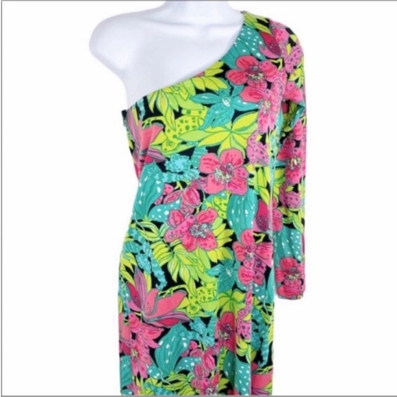 LILLY PULITZER Skip on It Frog dress S - Picture 5 of 10